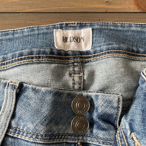 Hudson Jeans Denim washed cuffed jeans - Picture 2 of 7